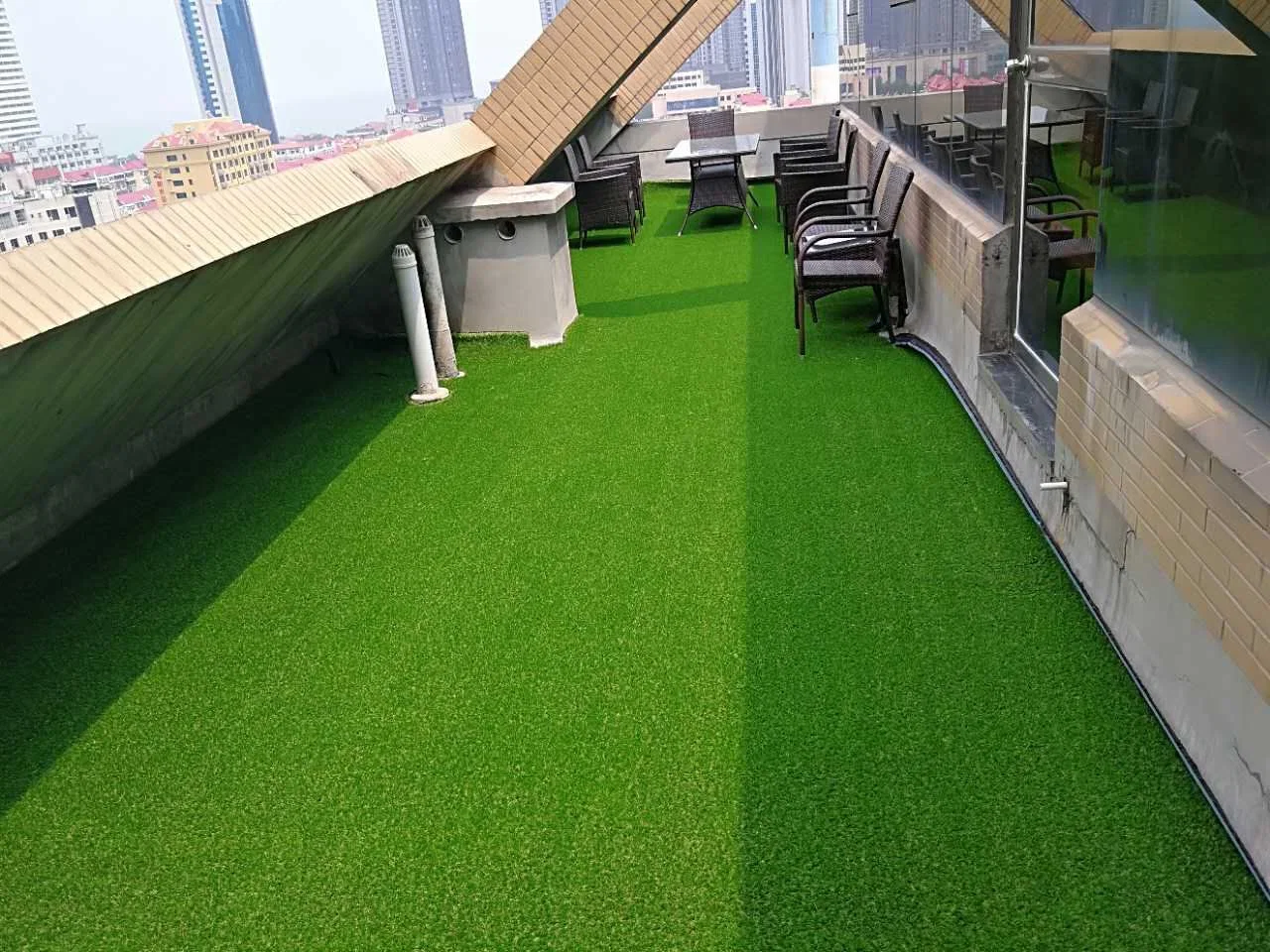 Synthetic Turf Field Best Quality Rainbow Grass Rug Colorful Artificial Grass Lawn Turf for Kindergarten Yard