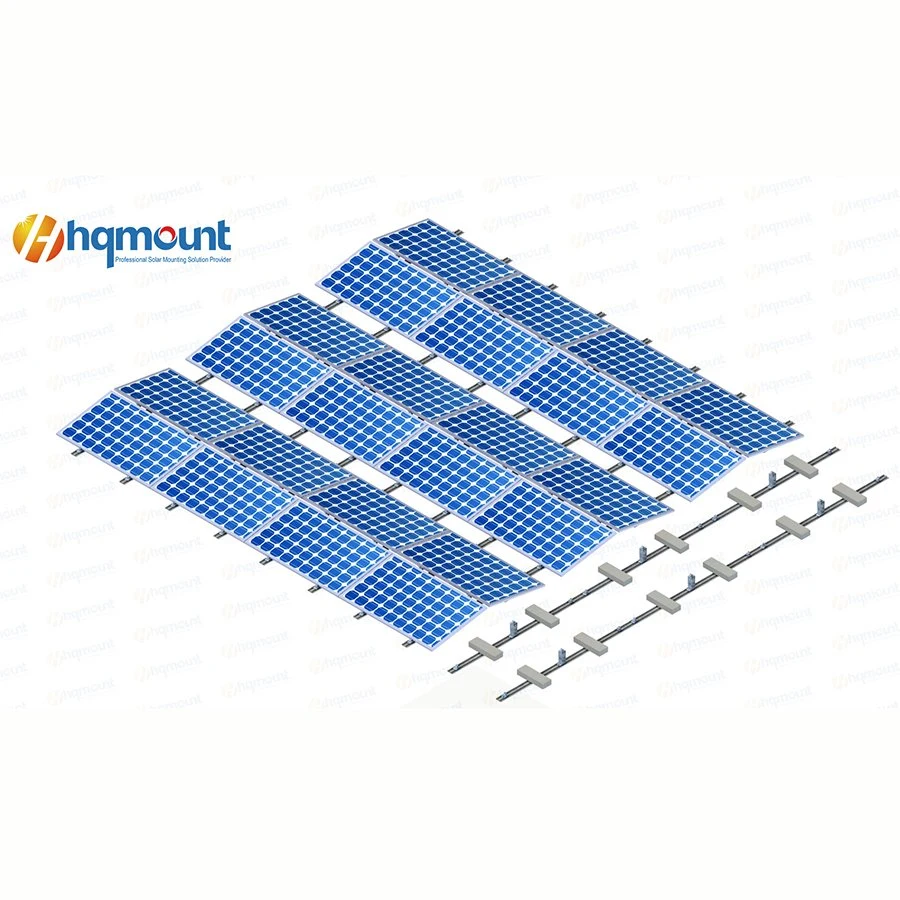 Customized Aluminum Solar Panel Racks Roof for Solar Energy