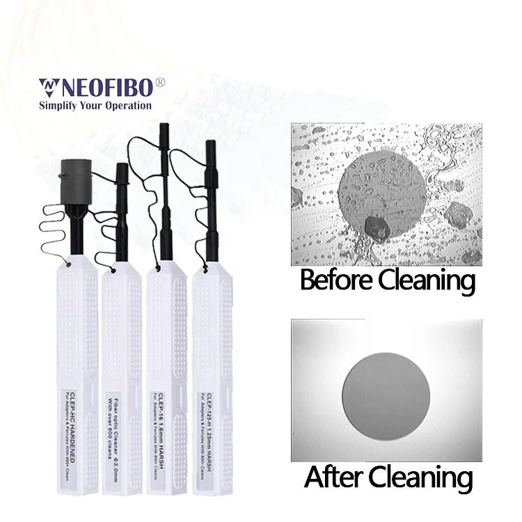 Neofibo Cln-200-H Fibre Optic Clean Pen Optical Fiber End Face Fiber Clean Pen Fiber Optic Cleaning Pen