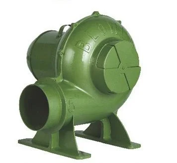 220V Green Aluminum Body AC Centrifugal Fan Electric Air Blower