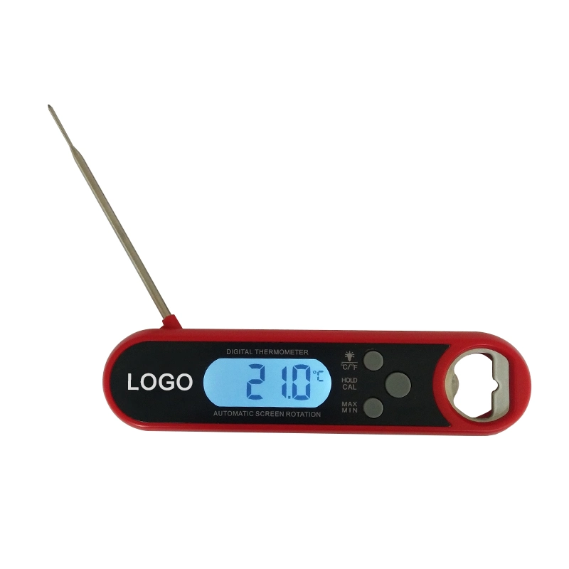 Ultra Fast Read Rotating Display Foldable Probe BBQ Thermometer