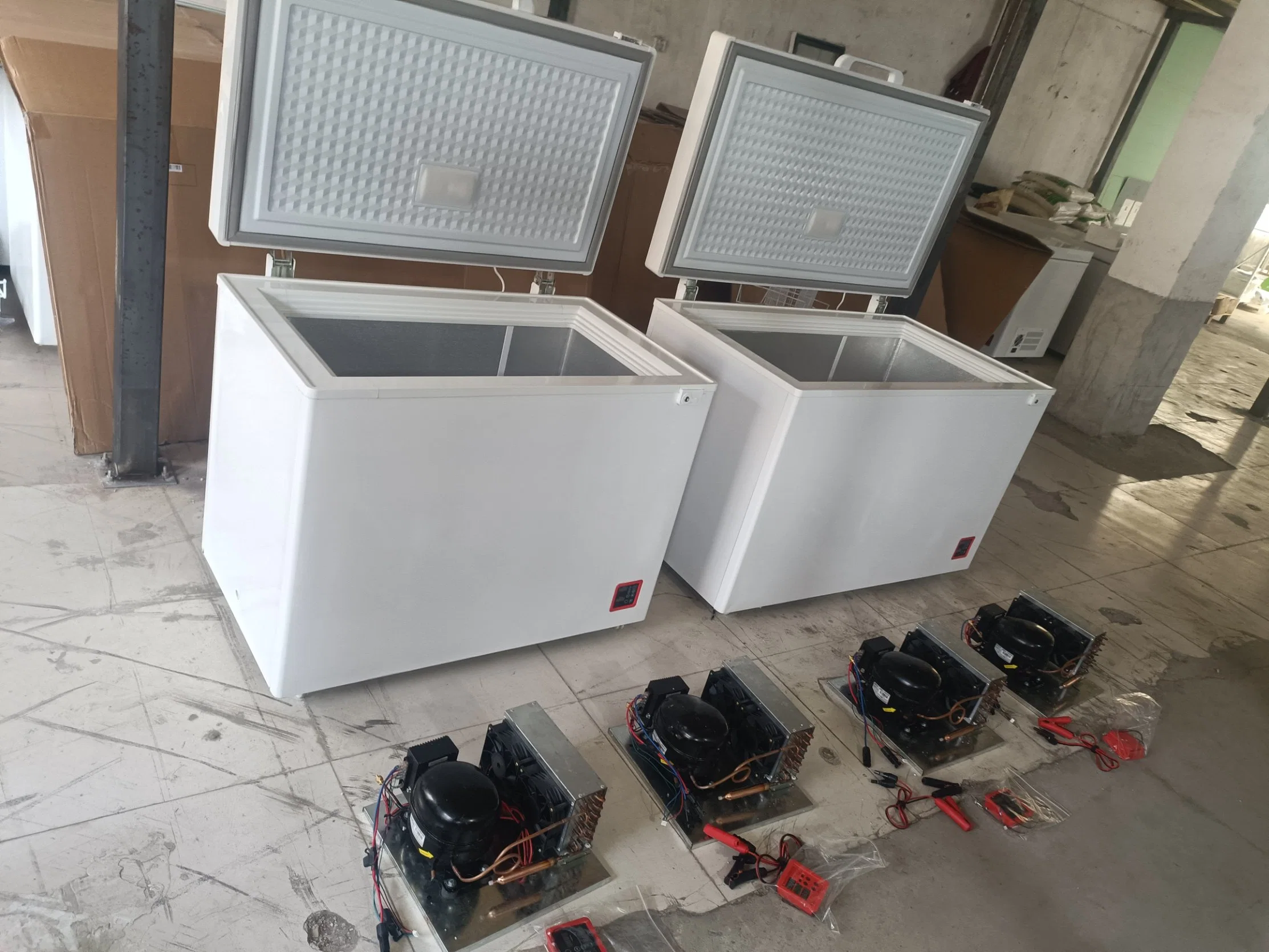 Freezer Refrigerator R134A 75g Compressors of DC Refrigeration Units From AC to DC