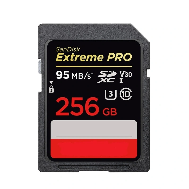 A qualidade original Extreme PRO SD 16GB/32g/64G/128g/256g Class10 SD Memória de cartões de suporte para câmara