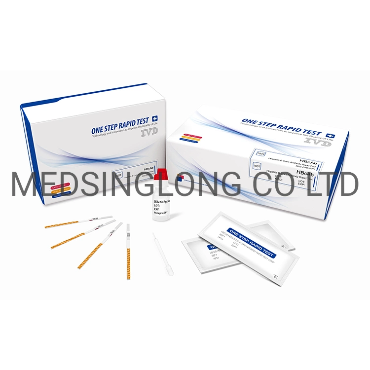 Factpry Price Syphilis HIV HAV HCG Malaria Rapid Test Cassette / Strip with Gold Standard Mslrt02