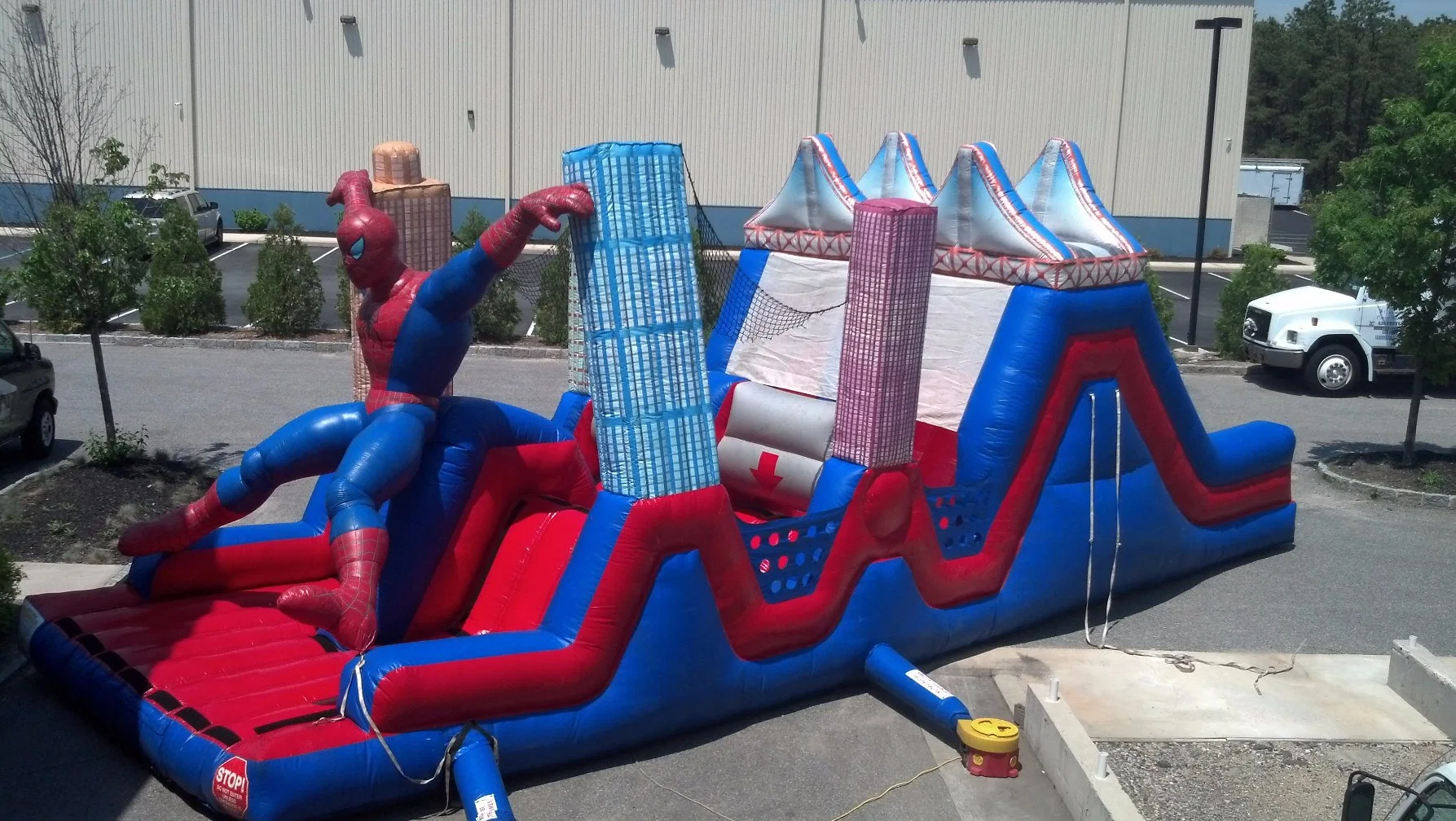 2023 New Giant Inflatable Outdoor Kids Obtsacle Course Games for Sale