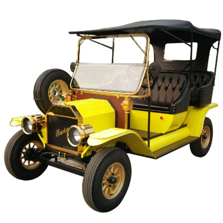 Golf Cart 2 Seats 4 Seats Electric Sightseeing Car Four Wheel Hotel Tourism Reception Viewing Property Security Patrol Car