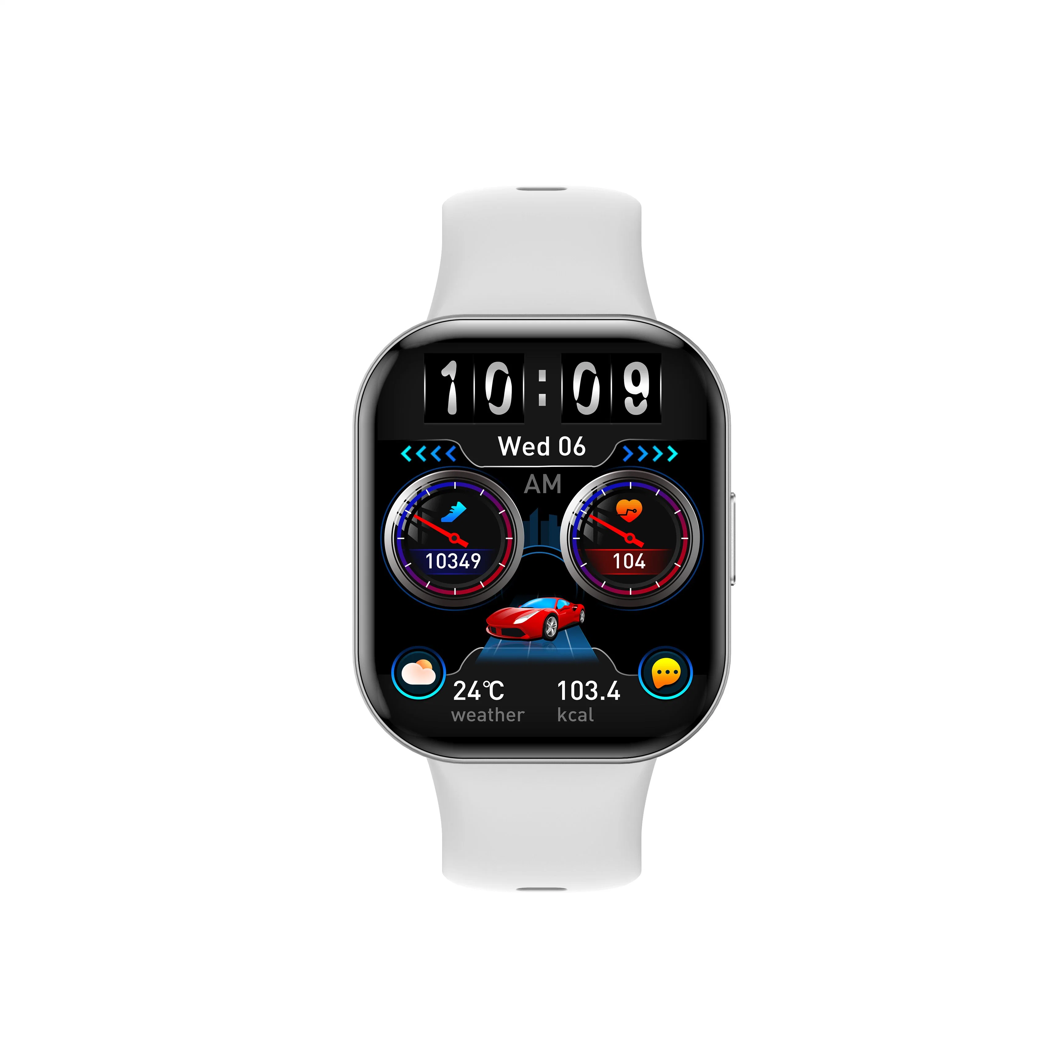 L60 1,96pulgadas HD Amoeld Btc Comercio al por mayor Reloj inteligente con sala de fitness Tracker para OEM\ODM.