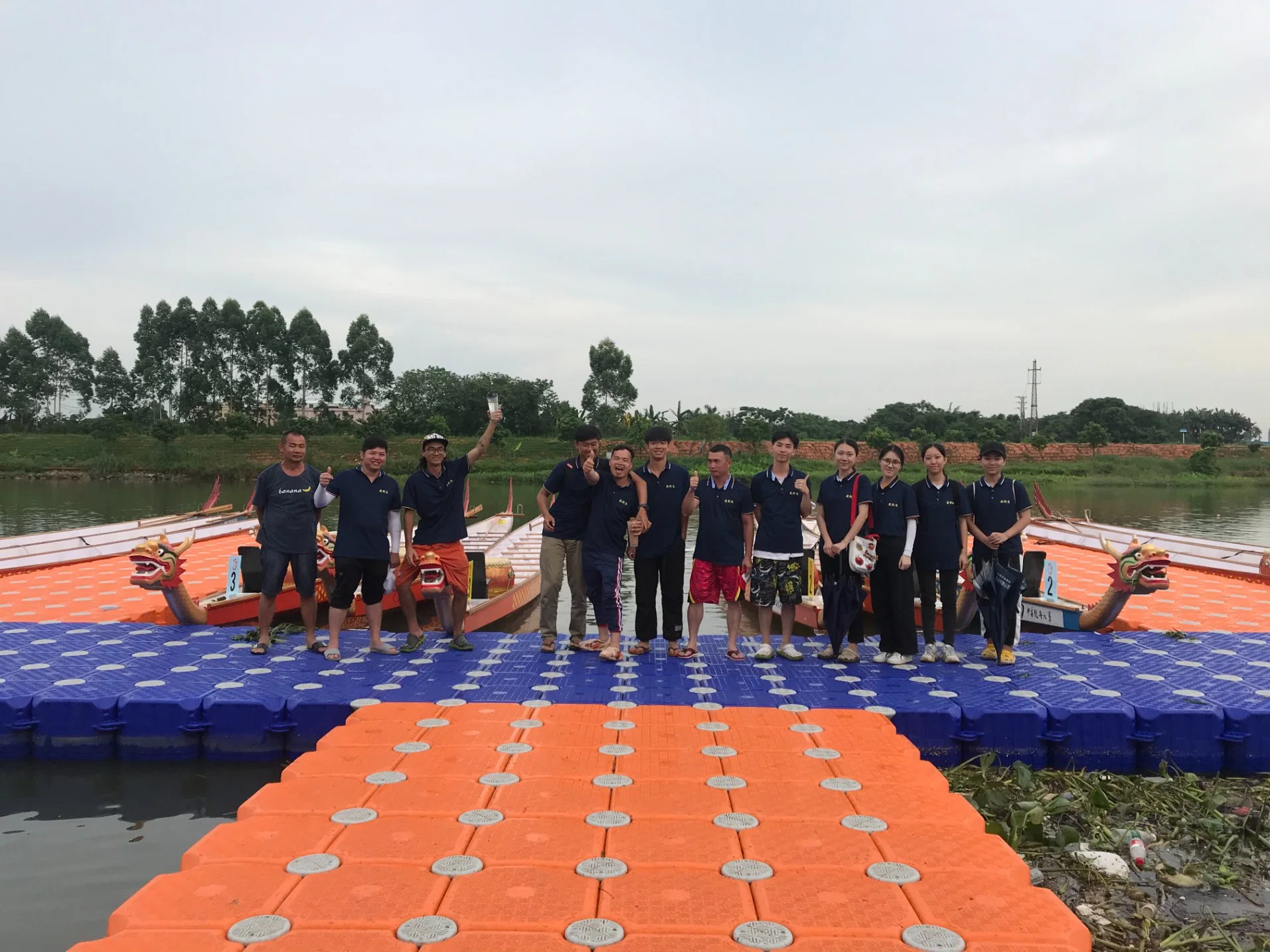 Hot Sell High quality/High cost performance Floating Pontoon Dock with Factory Price