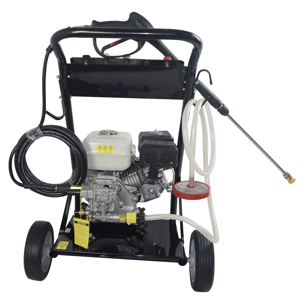 5.5HP 150 بار Industrial Gasoline Engine Cold Water High Pressure Washer (سائل غسيل عالي الضغط يعمل بمحرك البنزين الصناعي