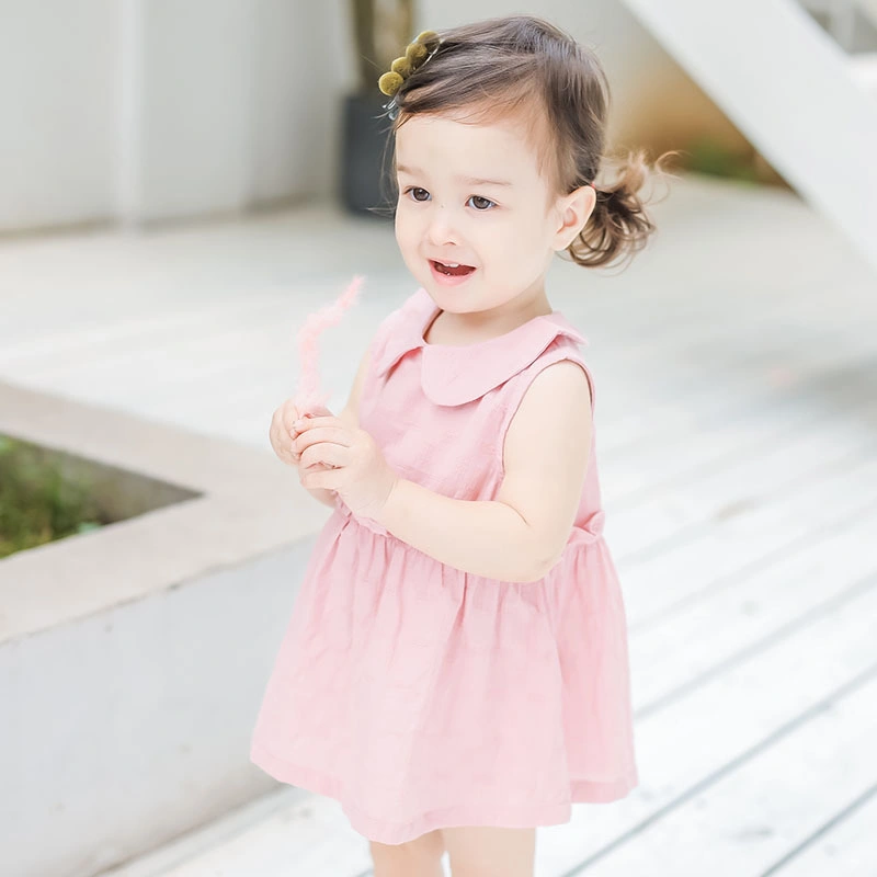 Toddler Dress Cotton Cloth Summer Casual Dress Baby Clothes