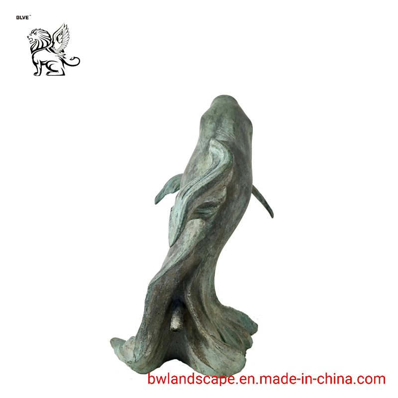 High Quality Cast Metal Craft Bronze Fish Sculpture Fountain Bfd-23