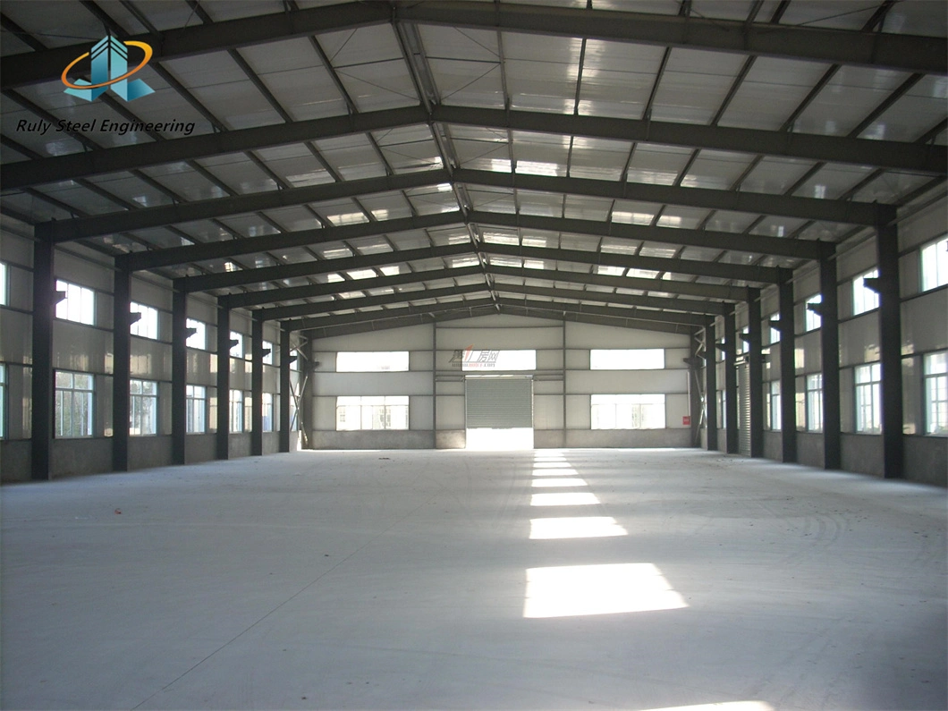 Economic Industrial Steel Structural Workshop Wide Span Light Building