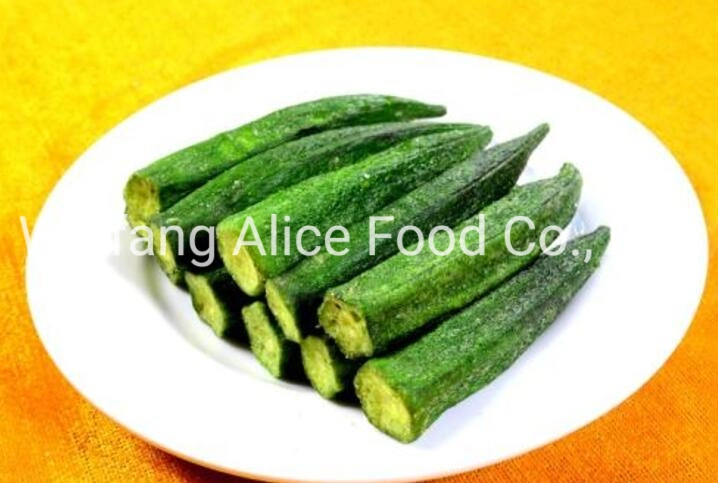 Chinese Health Snacks Vacuum Fried Okra