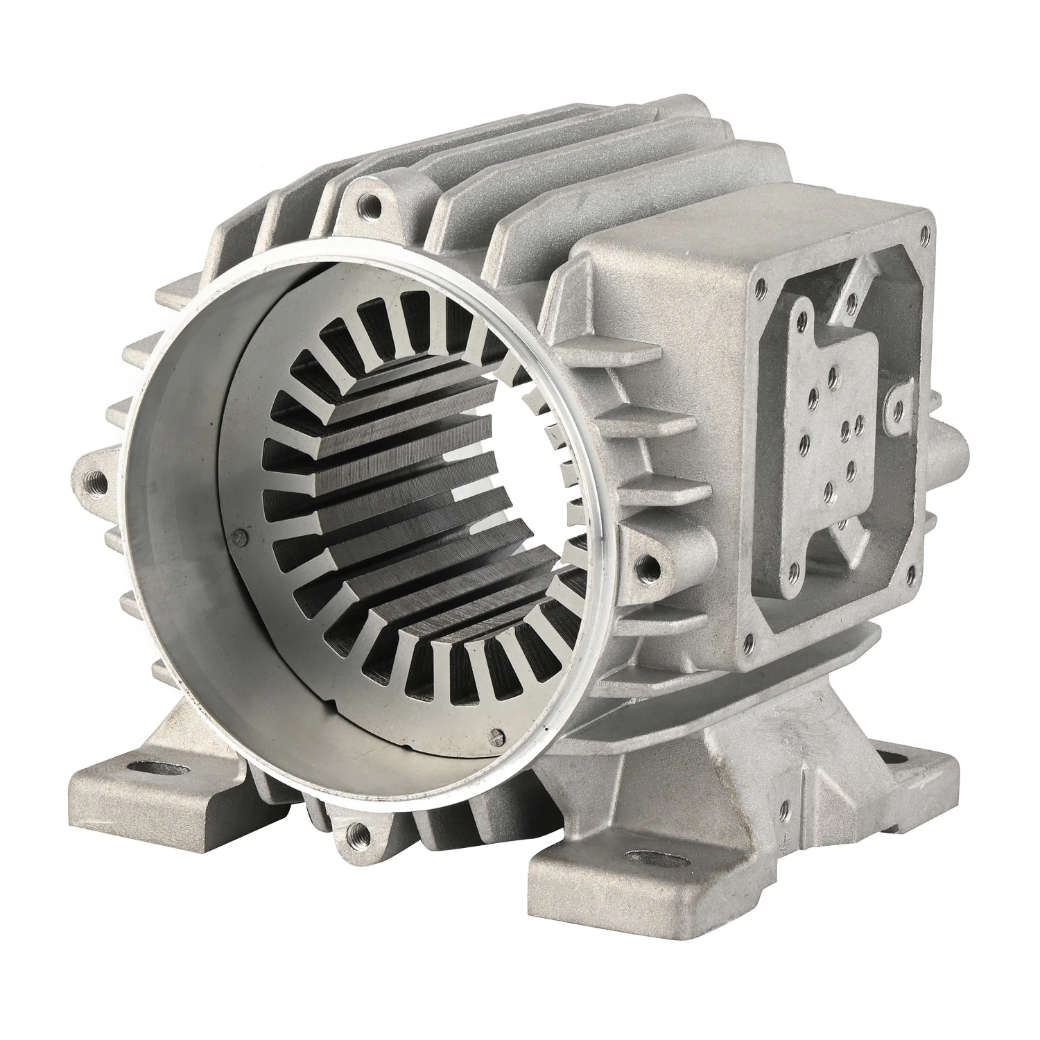 Aluminum Die Casting Rotor High-Efficiency Motor Iron Cores