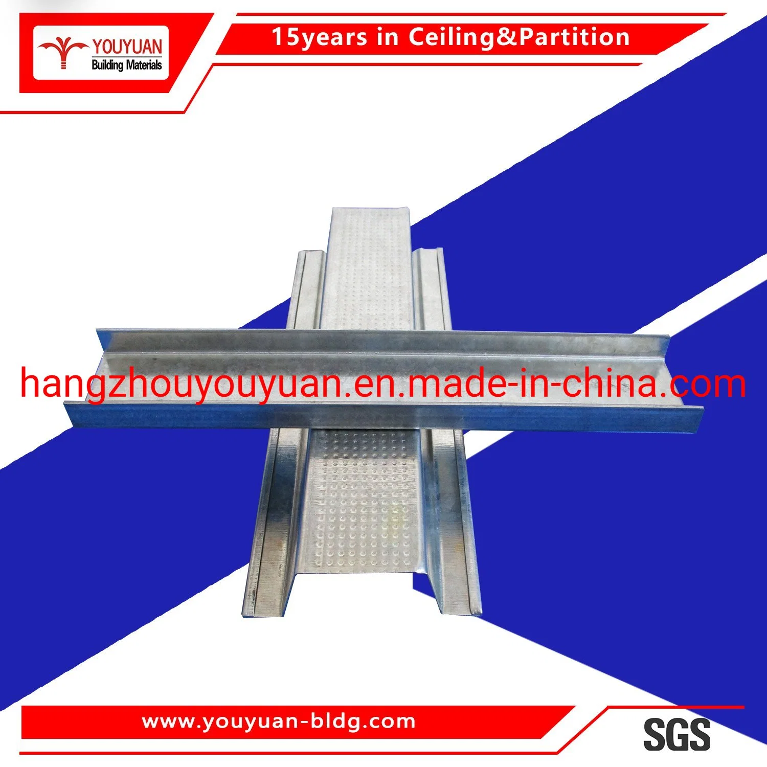 Omega False Ceiling Profile Omega Drywall Metal Stud for Suspended Omega