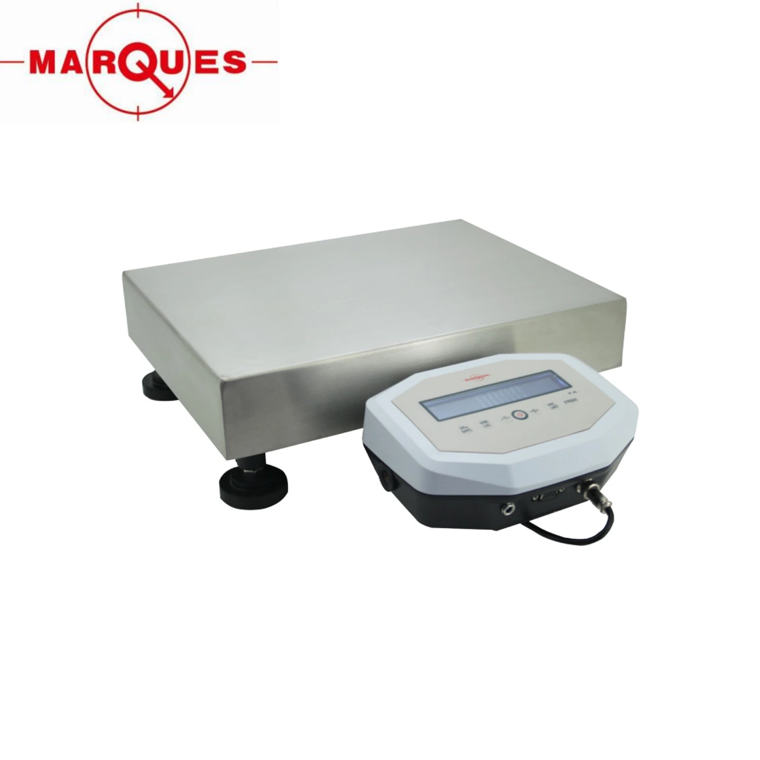 IP65 Stainless Steel Electronic Weighing Waterproof Platform Scale with RS232 Port LCD Display 60kg