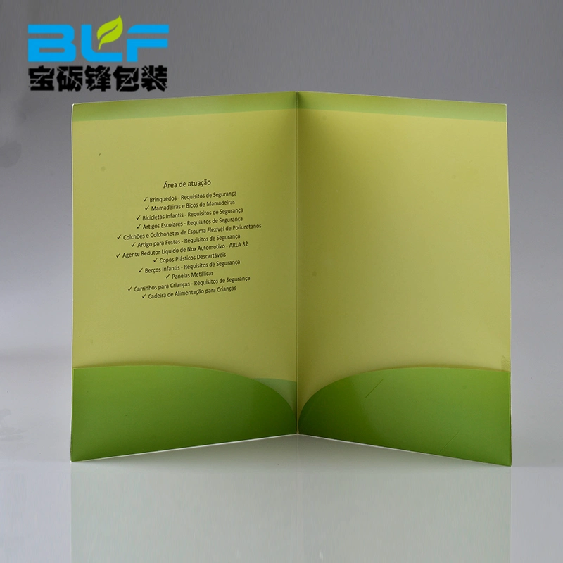 A4 Size Custom Printing File Folder