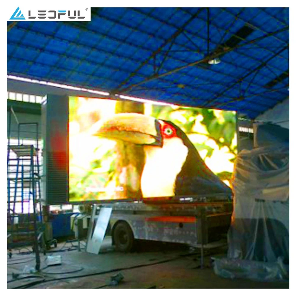 P6 P8 P10 SMD Publicité de plein air écran LED Mobile camion remorque d'affichage panneau LED