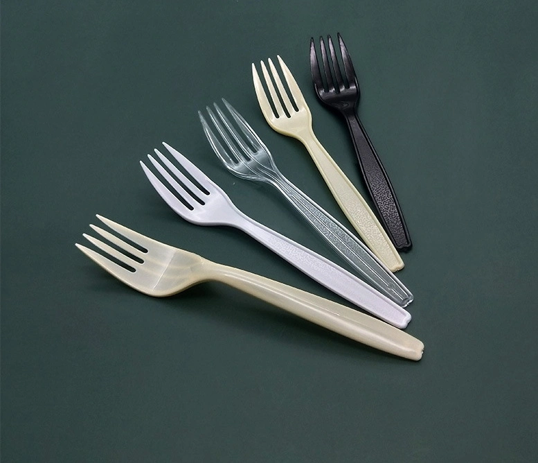 Wholesale Disposable 6inch PS Plastic Fork for Dessert