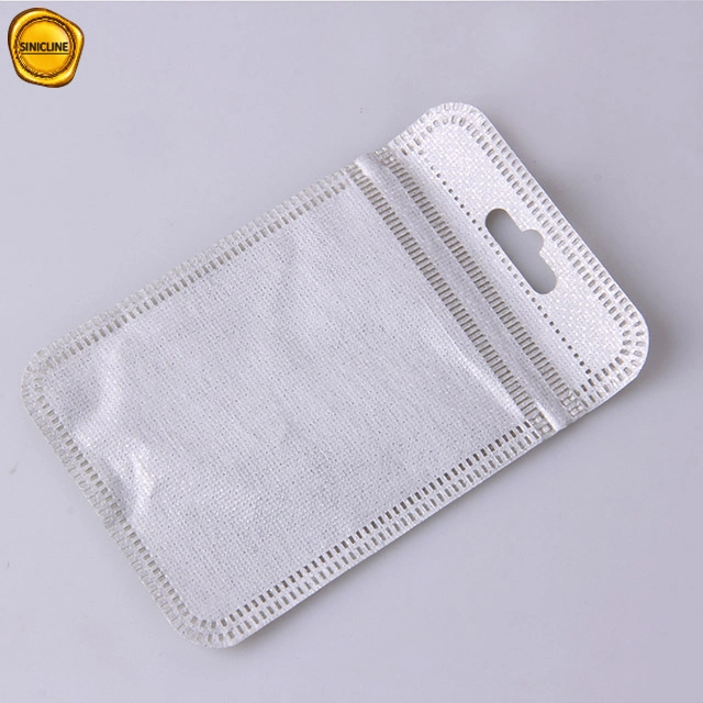 Sinicline crochet plastique PVC/EVA sac pour accessoires de téléphone cellulaire à l'emballage