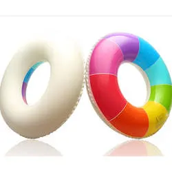 Inflatable Swimming Ring with 0.18mm PVC Thickness