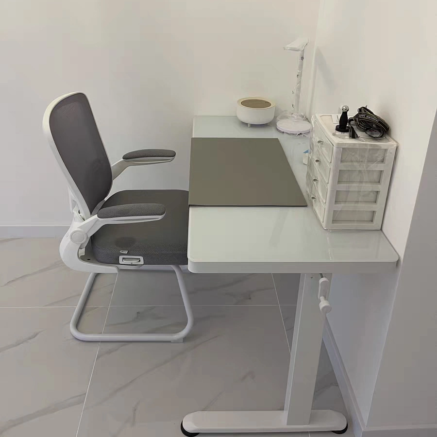 El 5% de descuento en el control manual mesa permanente de estudio de la Escuela de altura ajustable Stand Sit Escritorio para oficina en casa
