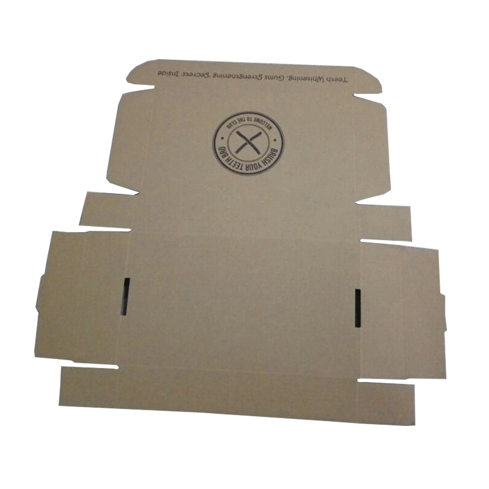 Flat Promotional Paper Boxes Kraft Wholesale