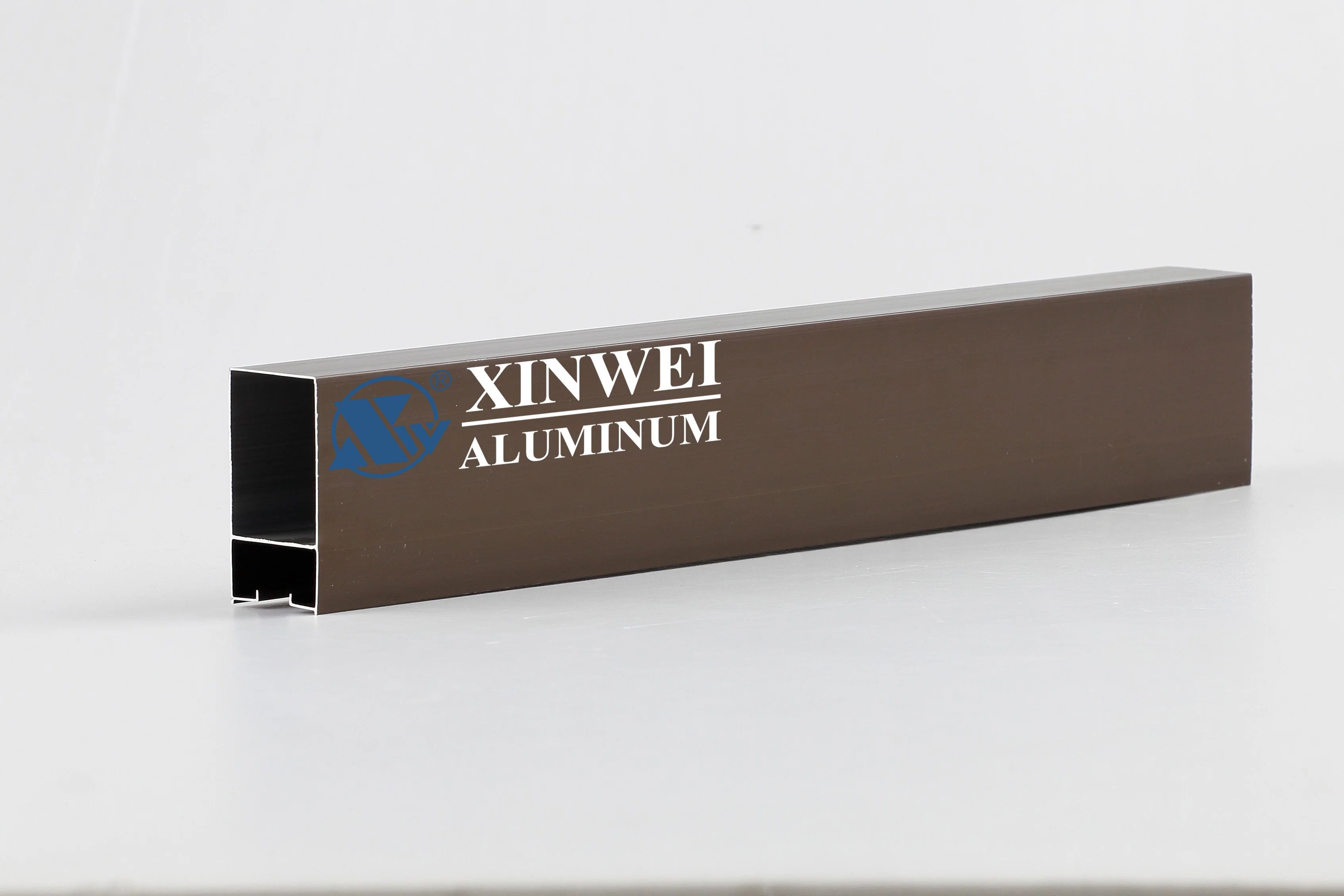 China Manufacturer Drawing/Sample Customized Industrial Bronze Anodized Aluminum Extrusion