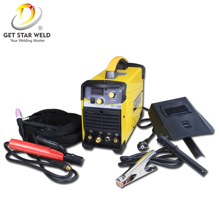 احصل على جهاز لحام ستار ويلد Ws250A إنفرتر 250 أمبير 2 في 1 MOS TIG / Arc Welder Welding Machine