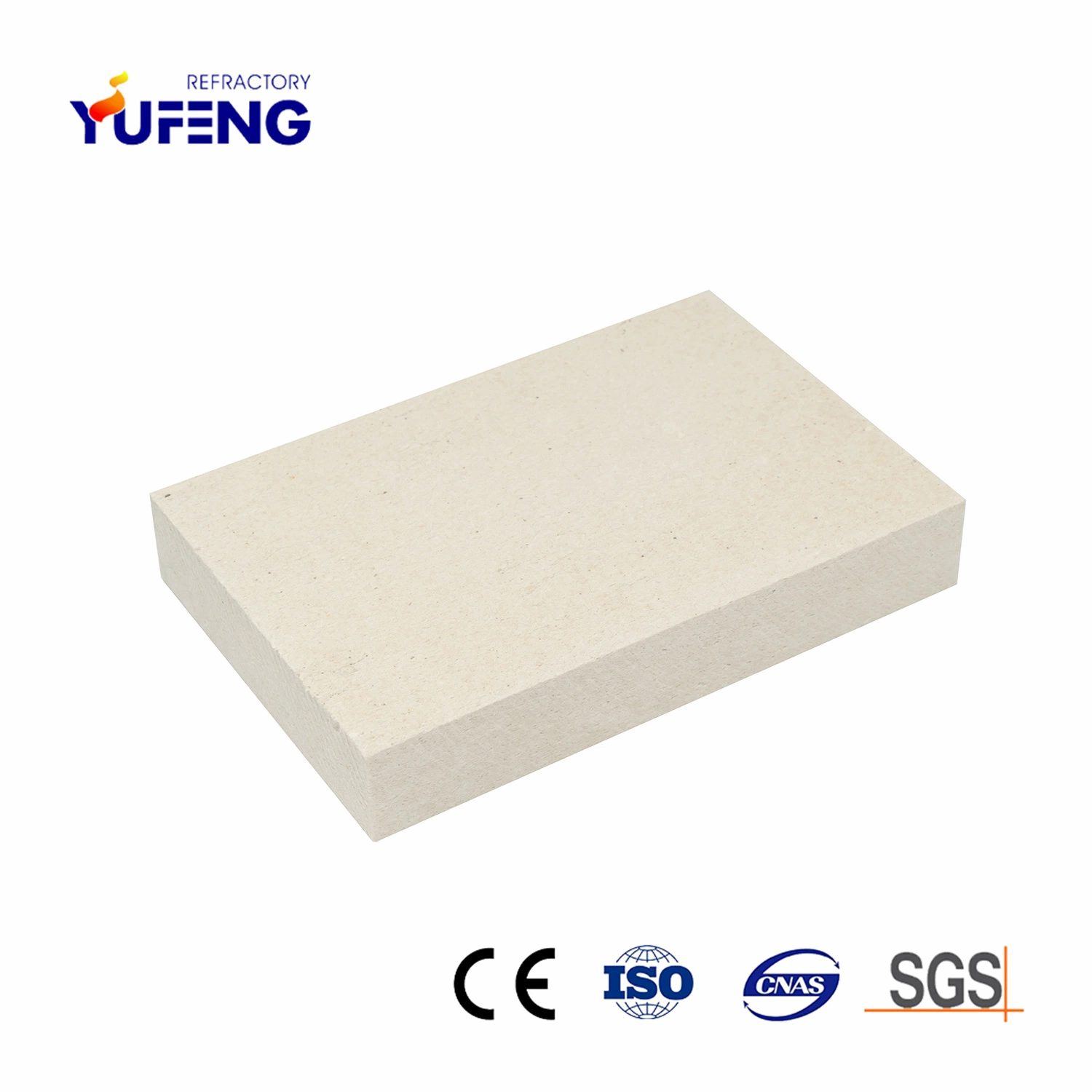 Backup Insulation Material Alumina Silicate Ceramic Fiber Board for Monolithic Refractories
