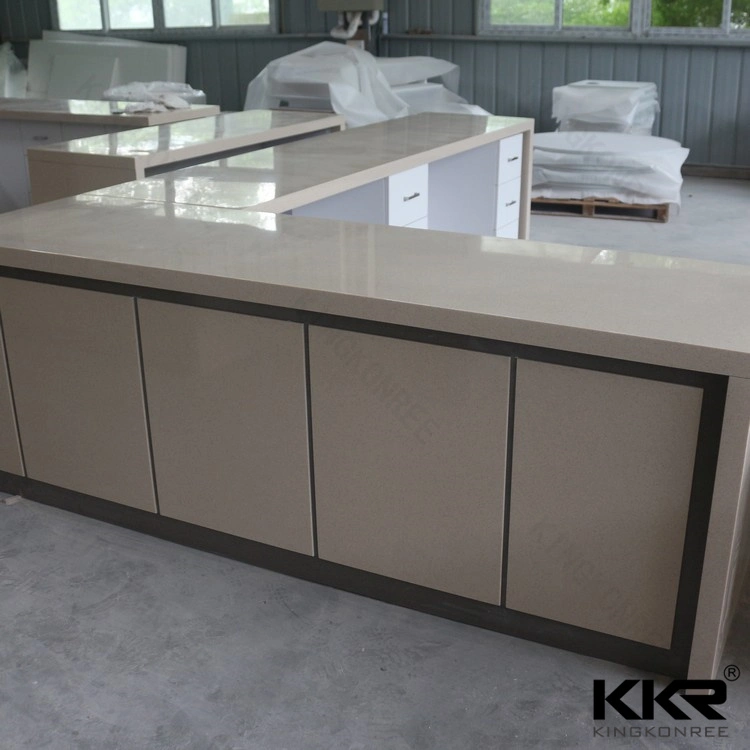 Hotel Hall Solid Surface Front Desk Reception Countertop