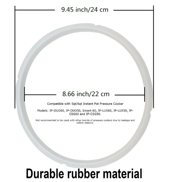 Power Pressure Cooker Sealing Ring Clear Color Multi