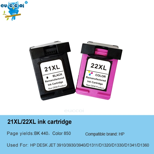 Environmental Remanufactured Ink Cartridge 21XL/22XL