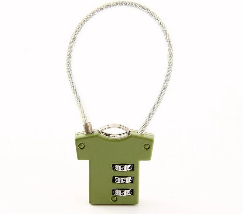 Zinc Alloy Travel Tsa Luggage Lock 3 Digit Tsa Combination Lock