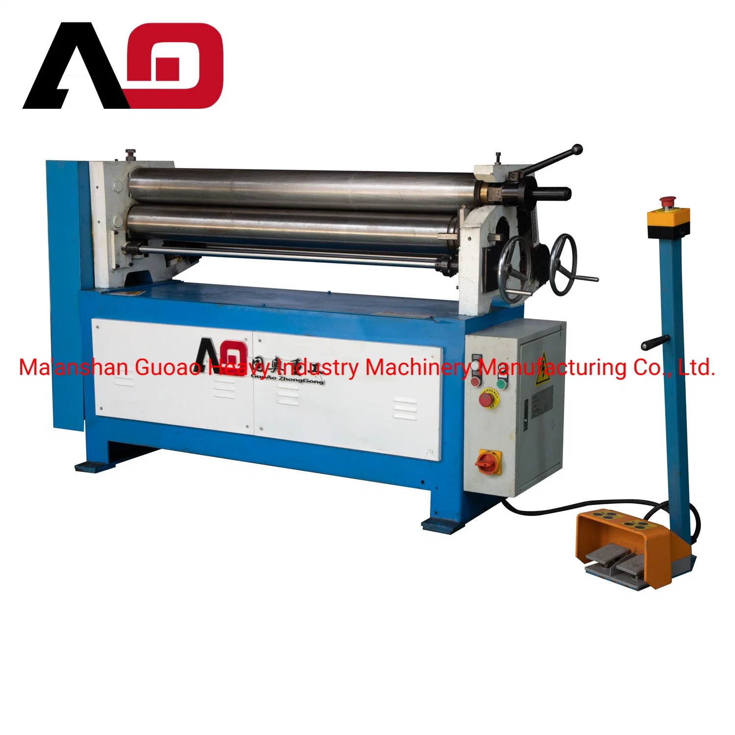 HVAC Duct Forming Electric Galvanized Metal Sheet Steel Plate Rolling Machine Roll Former Roll Bending Machine Hydraulic Roll Bender