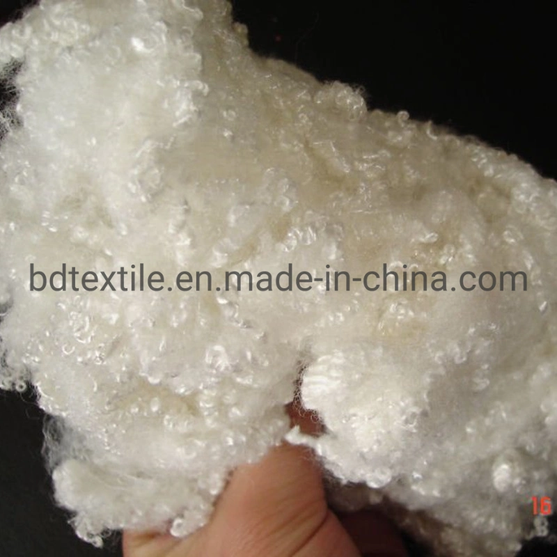 Super White Recycled Polyester Fiber Used to Fill Bedsheet