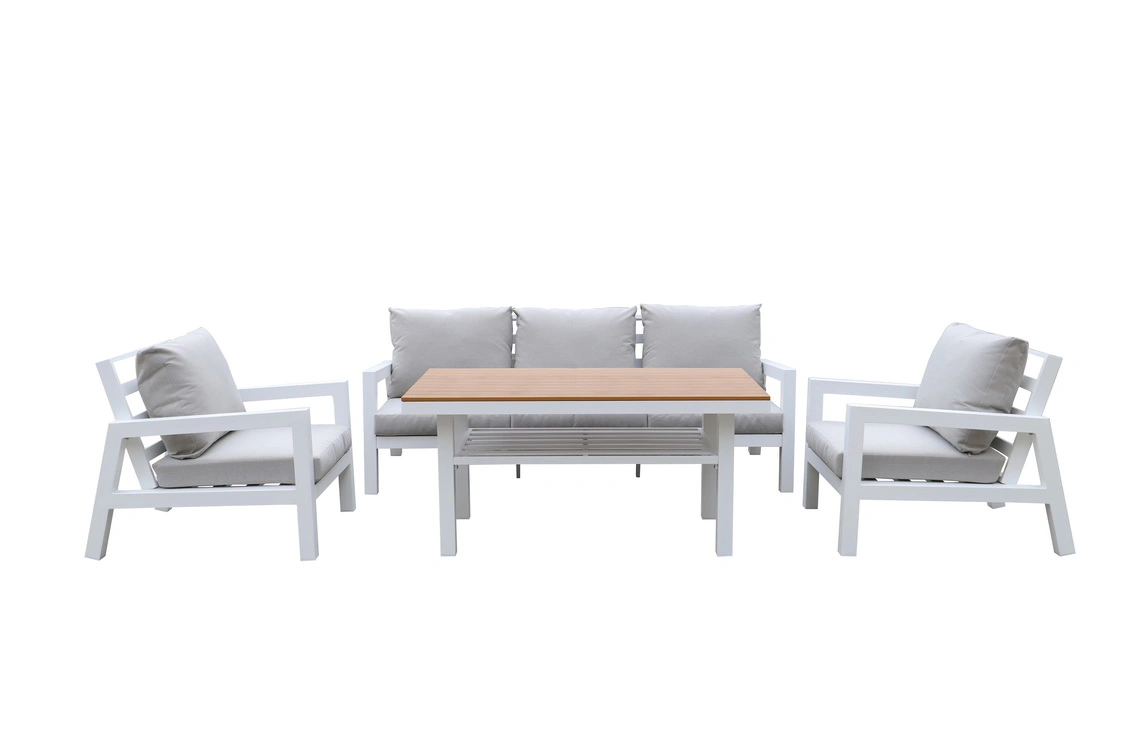 All Weather Garden Furniture Outdoor Converstaion Sofa Set Leisure Patio Aluminum Furniture