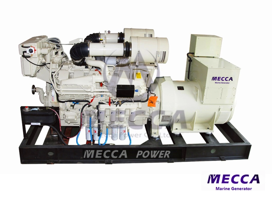 50/60Hz 66kw/83kVA de potencia diesel generador de turbina eléctrica con motor marino 6bt5.9 GM80[Ma05]