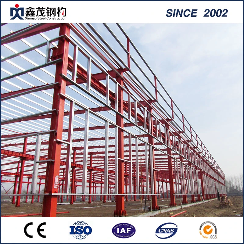 Giebel Rahmen Licht Metall Gebäude Vorgefertigten Industriellen Stahlkonstruktion Konstruktion