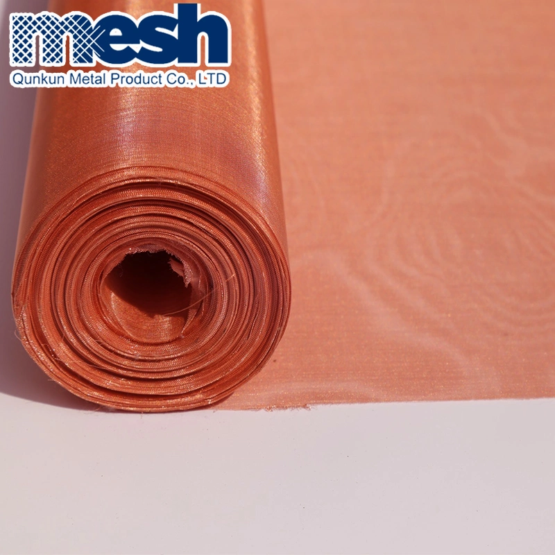 Weaving Red Copper Wire Mesh Filter for Wine Distiller