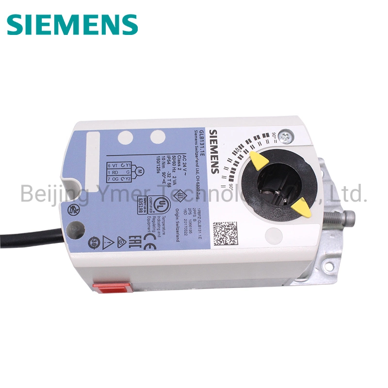 Siemens Air Damper Actuators Rotary Version, Three-Position Control, AC24V, Glb131.1e