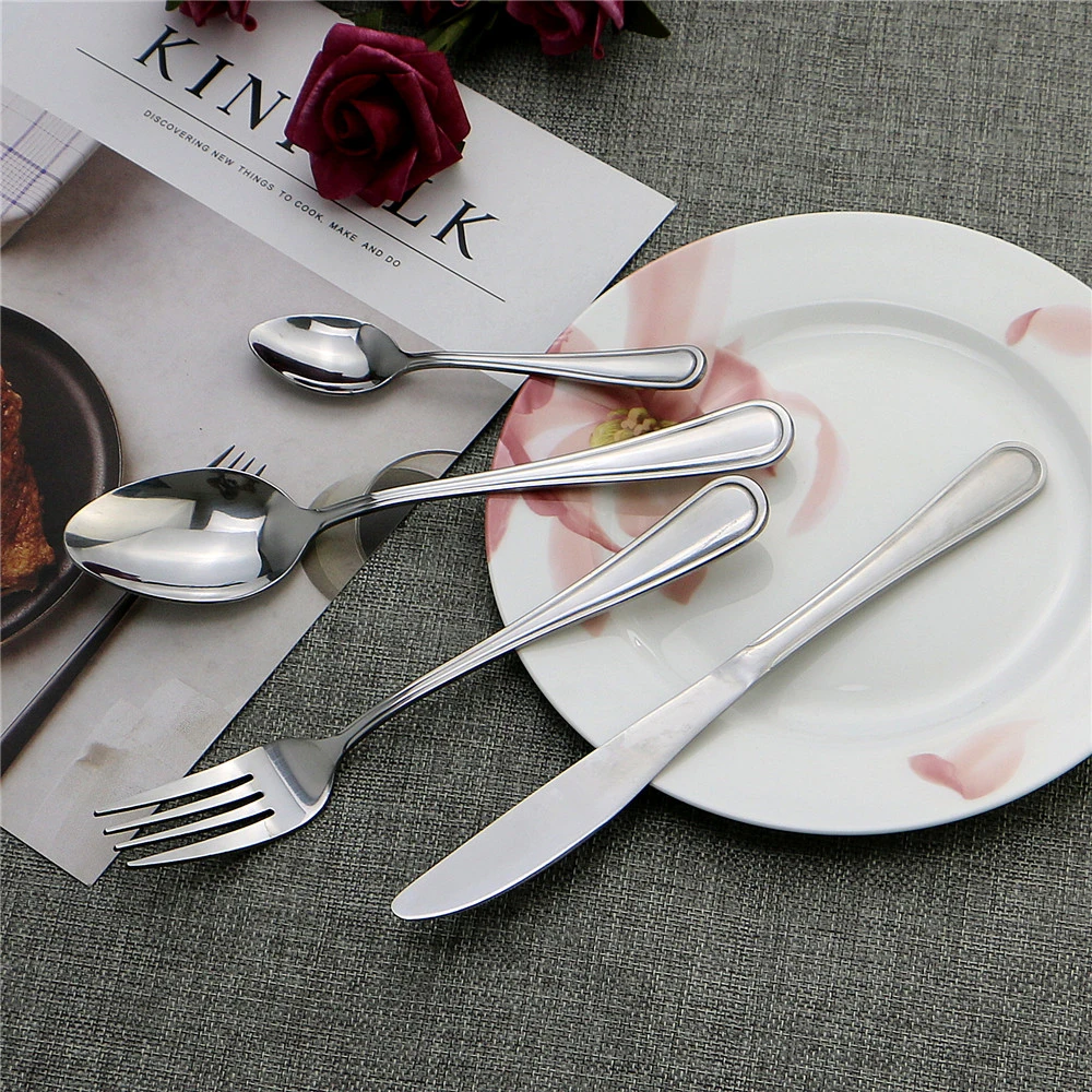 Stocked 18/0 Stainless Steel Silverware Set