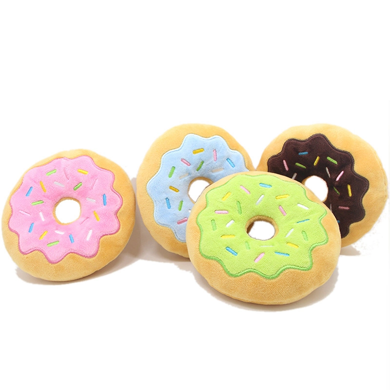Plush Donuts with Sprinkles Stuffed Pet Interactive Gift Pet
