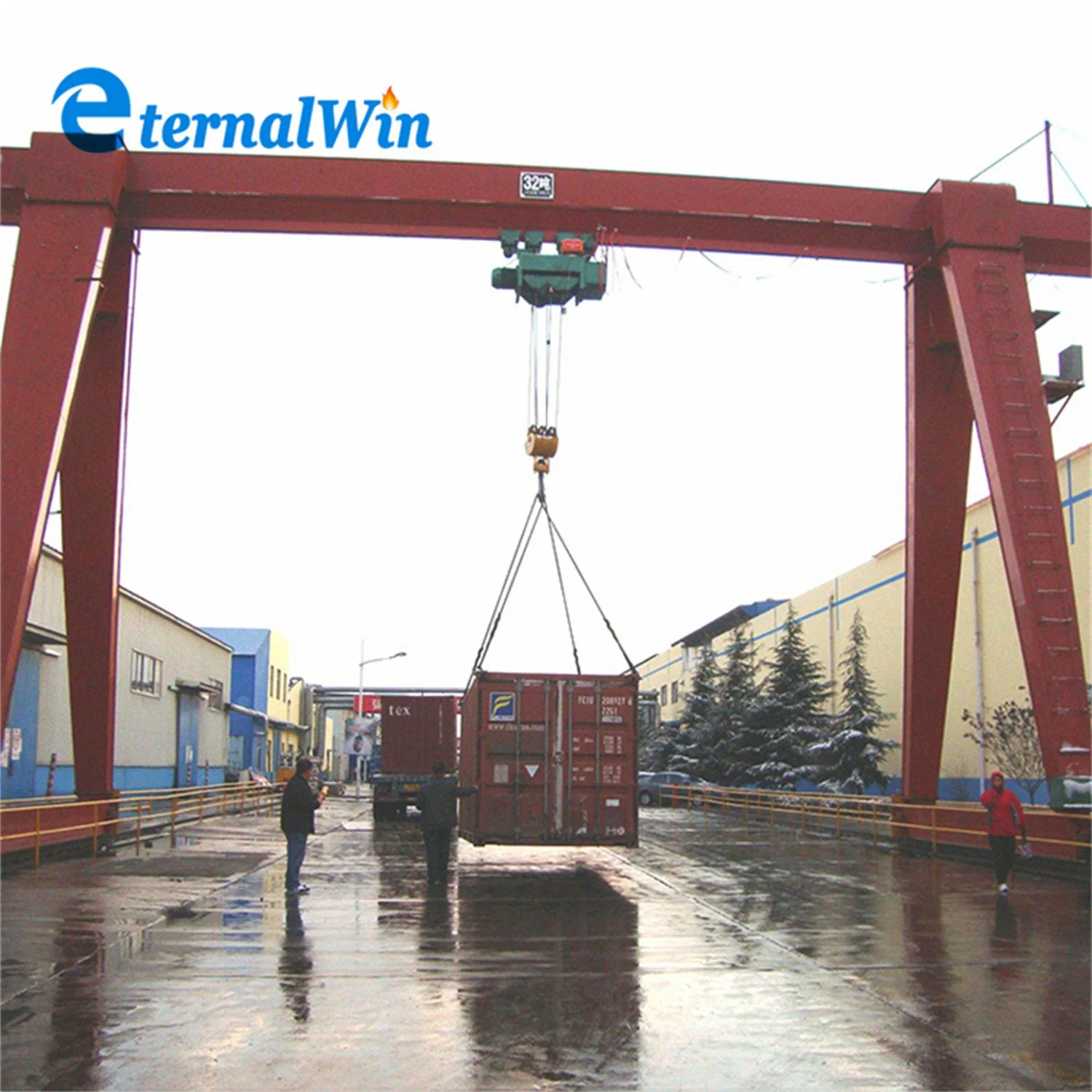 Rubber Tyre Mobile Electric Electric Used Adjustable Single Girder Gantry Cranes 5 Ton 10 Ton Price