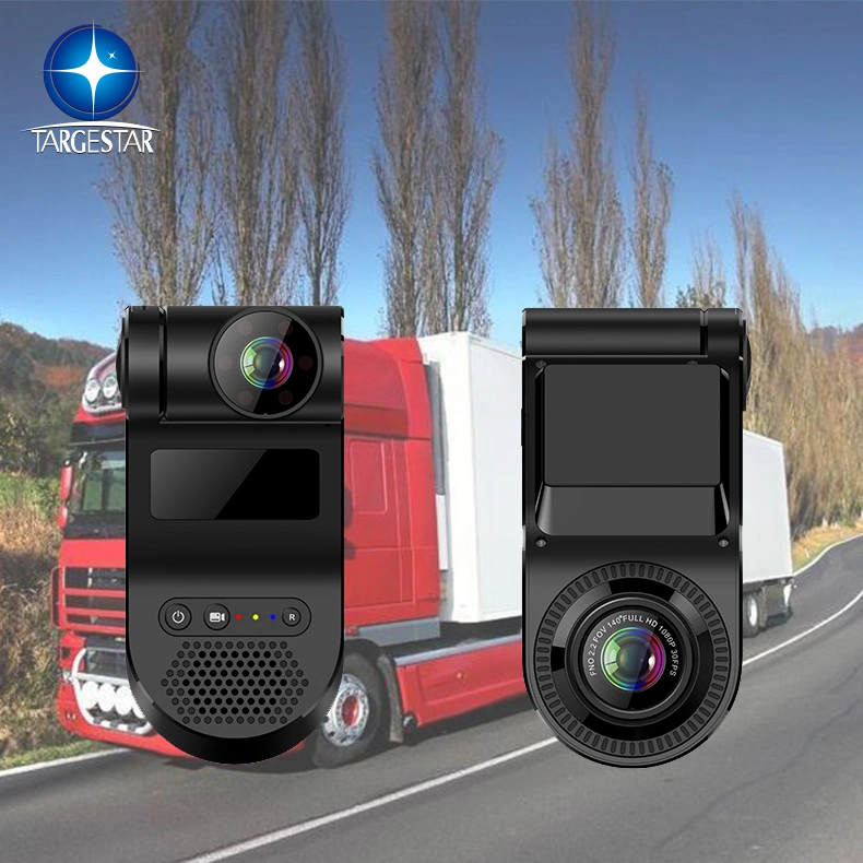 Coche de 4G Dashcam almacenamiento cloud grabador de video alarma cerco Geo con doble lente leva Dash Alquiler de caja negra del vehículo camión Gravadores DVR de Vídeo Digitais Móveis