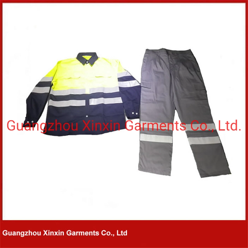 2023 de algodón de buena calidad a bajo precio ropa de seguridad Minera Mens Womens uniformes de trabajo use ropa fabricada en China (W2235)