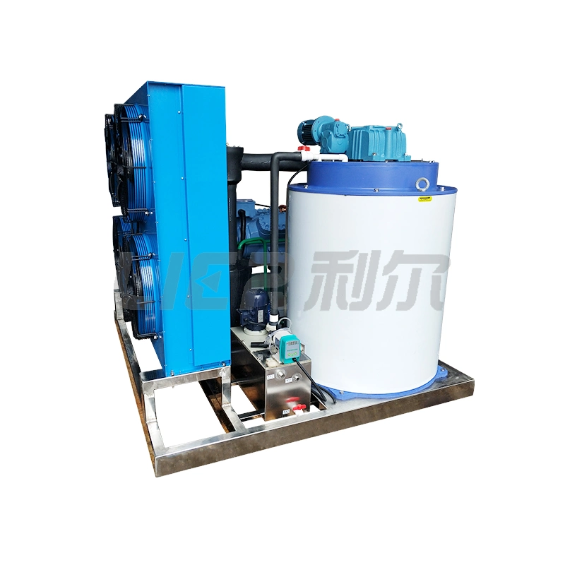 Seawater 2t/Day Flake Ice Machine Used in Fast Cooling of Sea Products