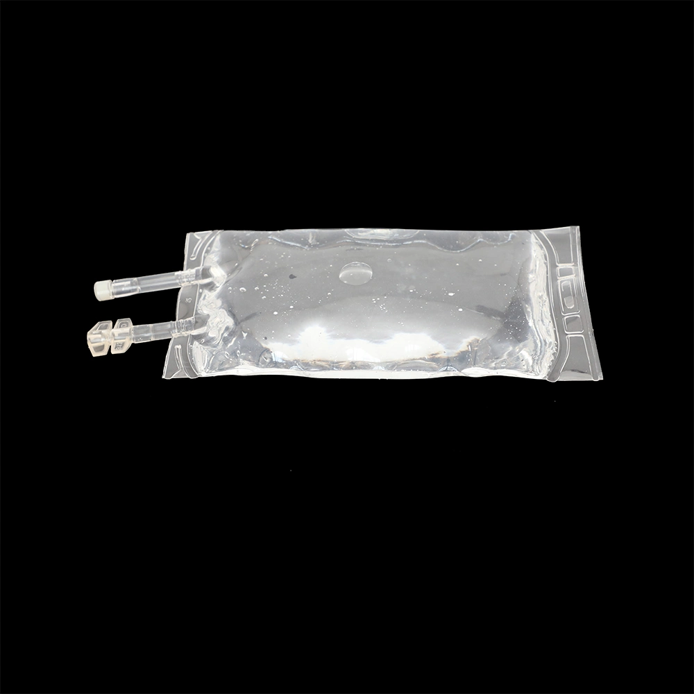 CE/ISO Certificate Disposable Medical Two Ports PVC/Non-PVC IV 500ml 1000ml Infusion Bag