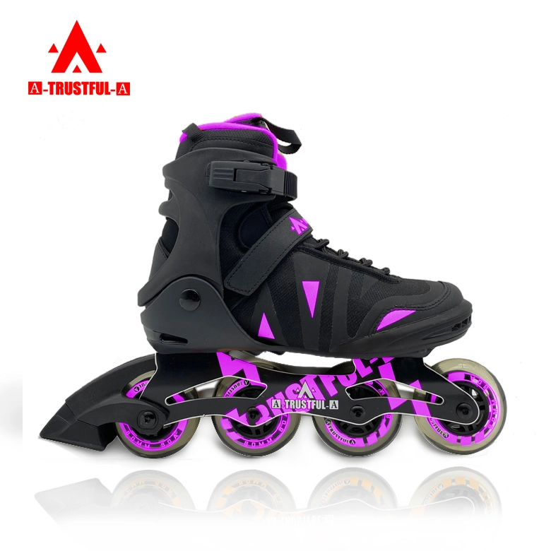 Custom Adult Rink Rental Skates Einstellbar Hochwertige Einteilige Rahmen Inline-Skates