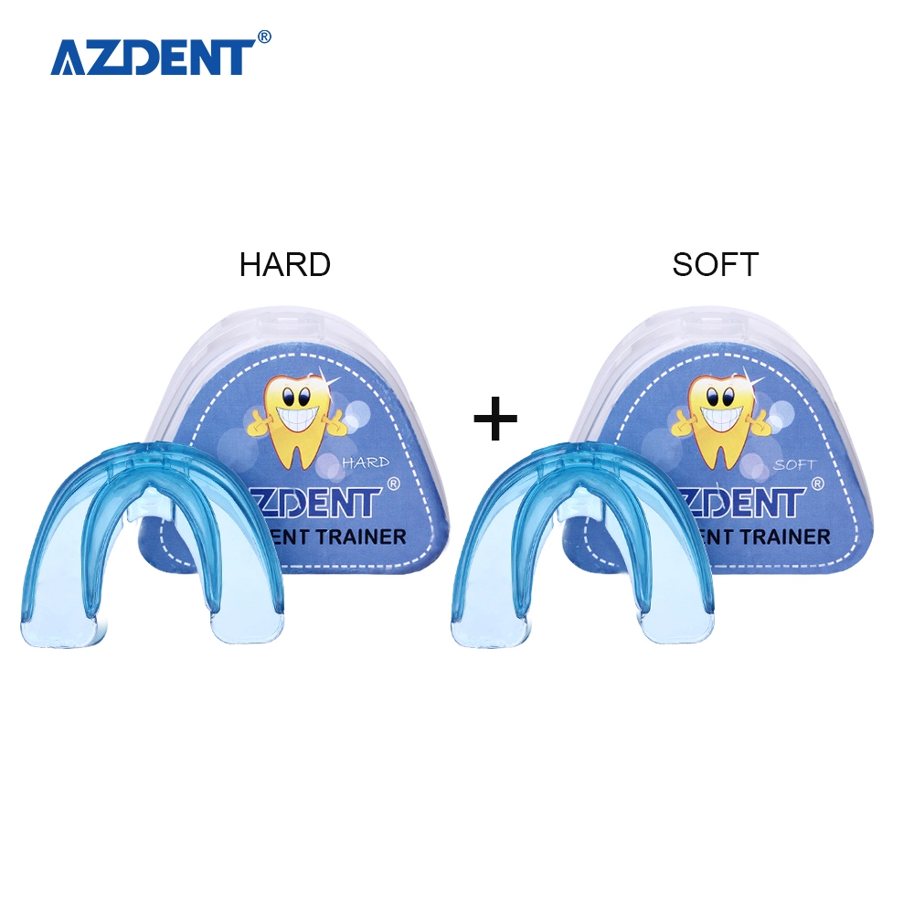 Dental Teeth Care Transparent Blue Orthodontic Alignment Trainer